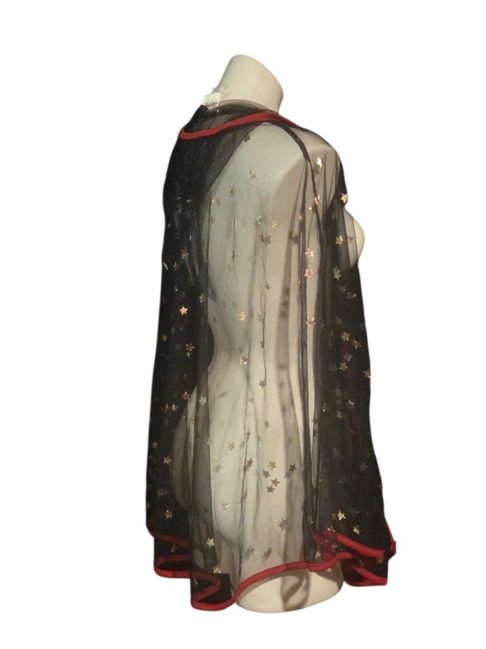 Girls' Harry Potter Long Sleeve Nightgown Invisibility Cloak Cape Size M 7-8 - Picture 5 of 9
